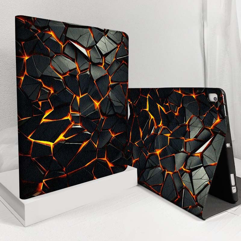 Getac Tablet Accessories - Art Lava Cracked Fire Glow For