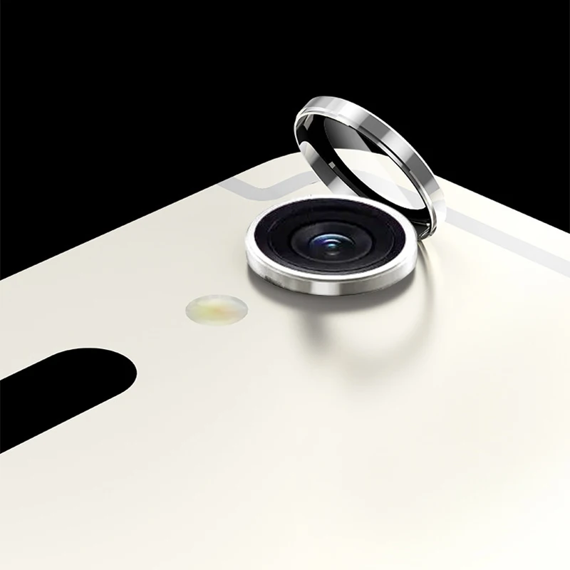 Tablet Accessories For Samsung - Aluminium Back Camera Ring Glass Protector