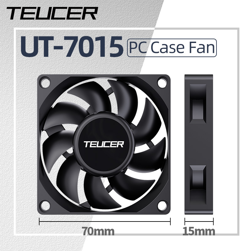 Tablet With All Accessories - Teucer UT-7015 7cm Chassic Cooling Fan