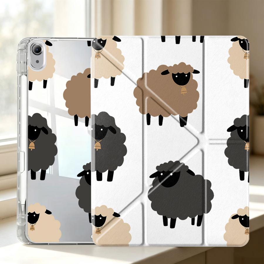 Fluffy Black & White Sheep Tab - Getac Tablet Accessories review and price