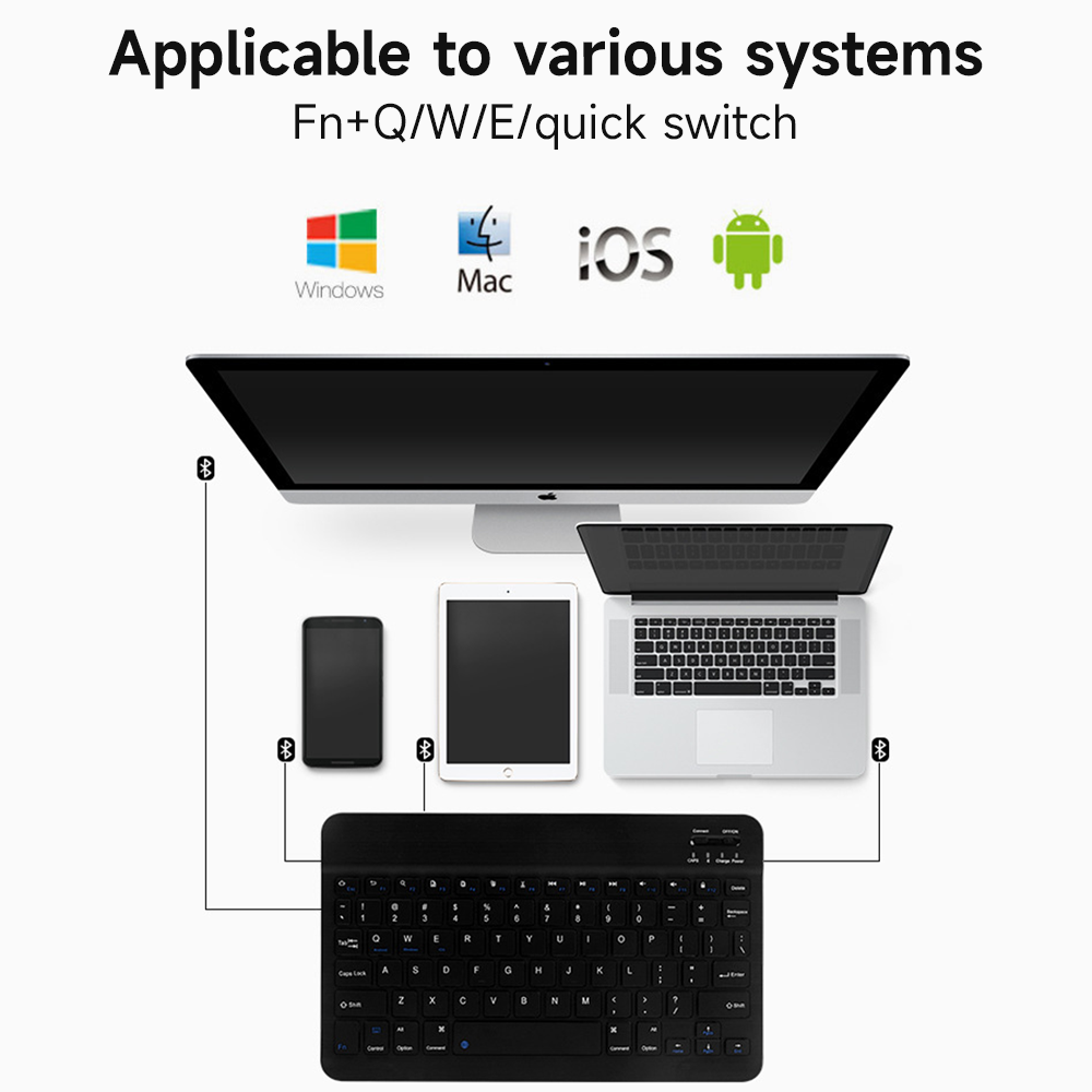 Bluetooth Keyboard for IOS And - Accessories For Android Tablet review and price