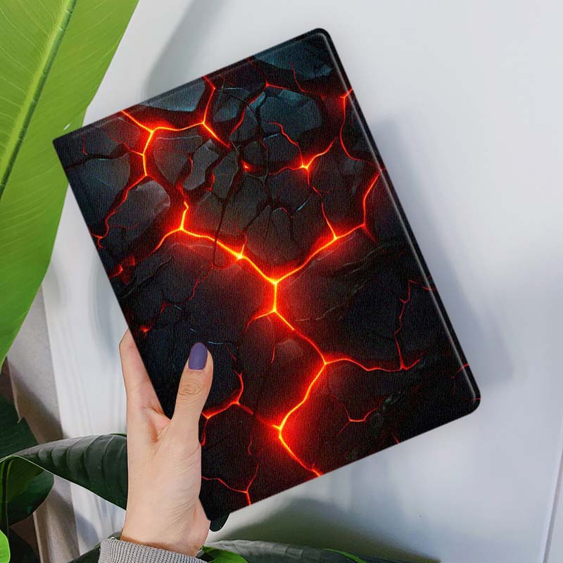 Art Lava Cracked Fire Glow For - Getac Tablet Accessories review and price