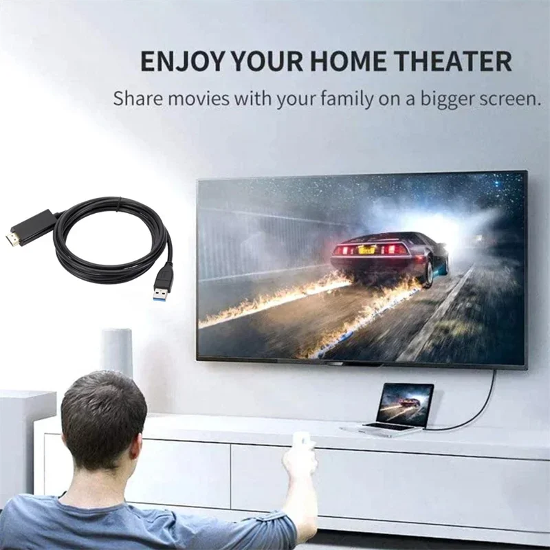 1.8M USB 3.0 To HDMI-compatibl - Hdmi Adapter Tablet review and price