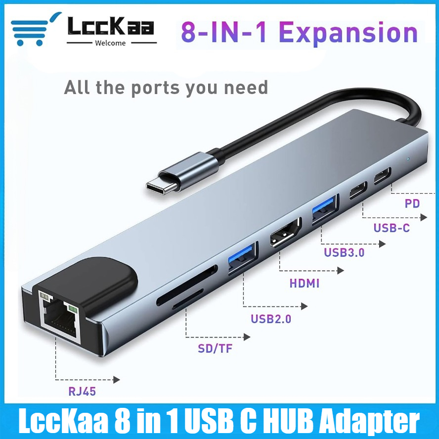 USB C Hub 8/7 in 1 4K HDMI Ada - Hdmi Adapter Tablet review and price