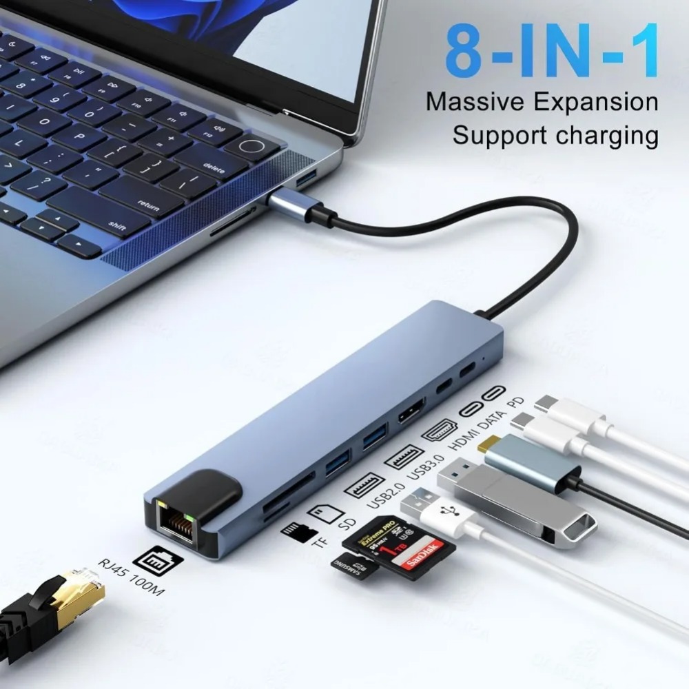USB C Hub 8/7 in 1 4K HDMI Ada - Hdmi Adapter Tablet review and price