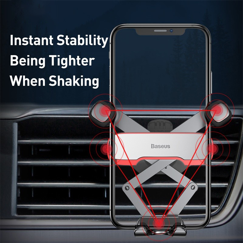 Baseus Car Phone Holder Metal  - Accessories For Android Tablet review and price