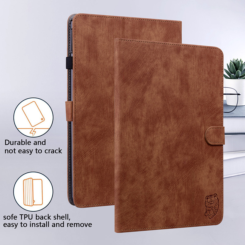 Cute Tiger Leather Case For Am - Tablet Accessories Amazon review and price