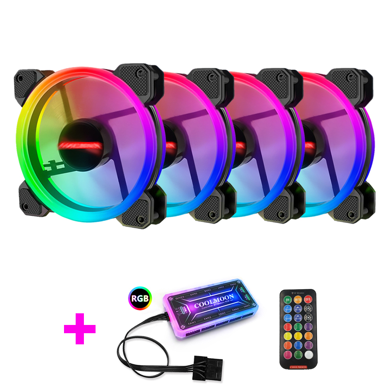 Coolmoon Case Fan PC Cooling R - Tablet With All Accessories review and price