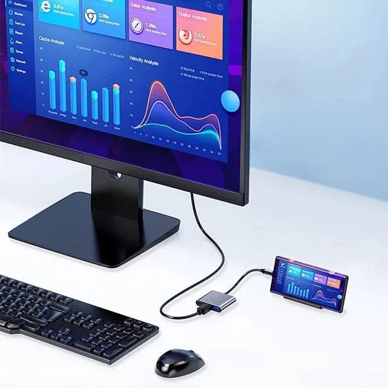 USB C HUB 3in1 Type C 3.0 to H - Hdmi Adapter Tablet review and price