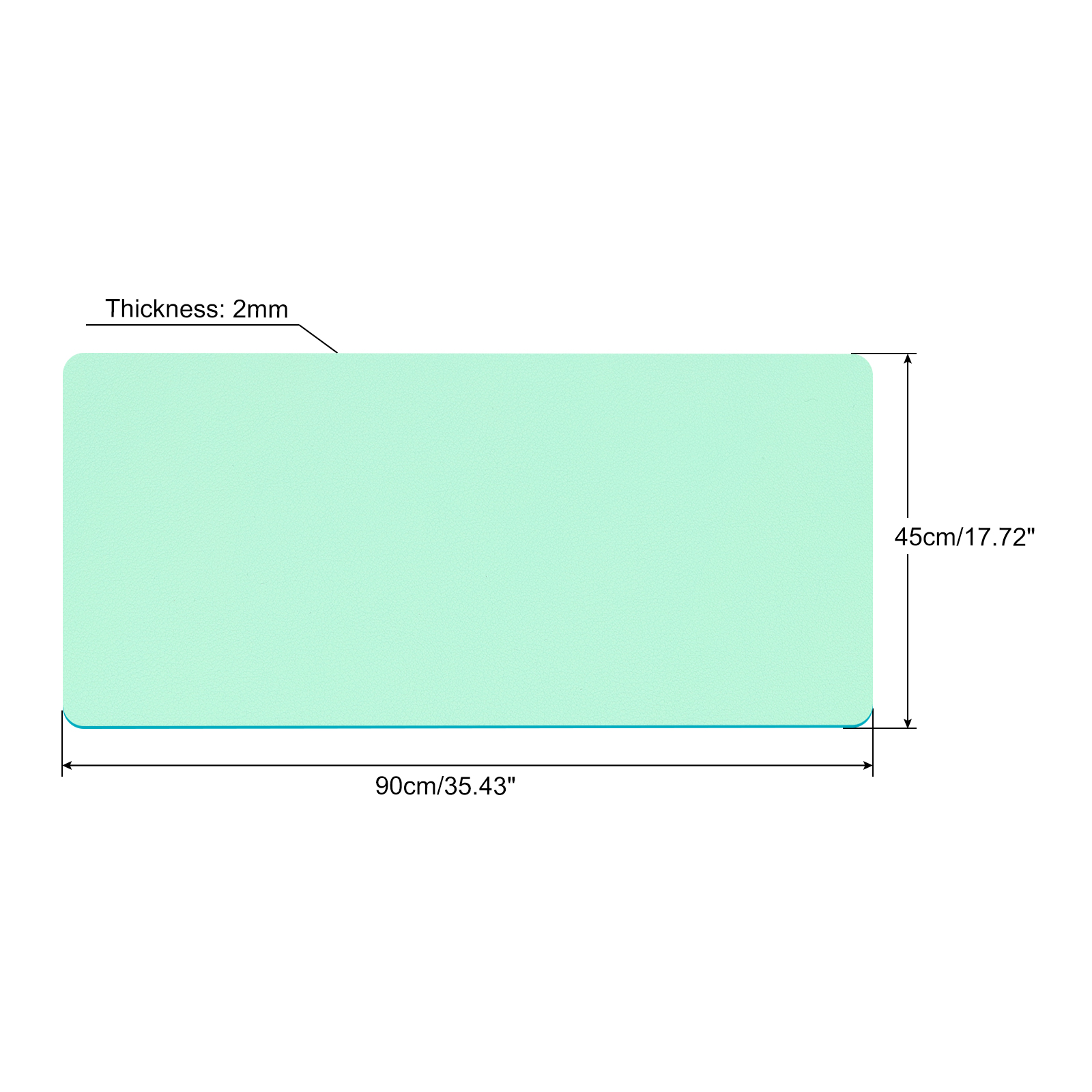Office Desk Mat Protector PU L - Tablet With All Accessories review and price