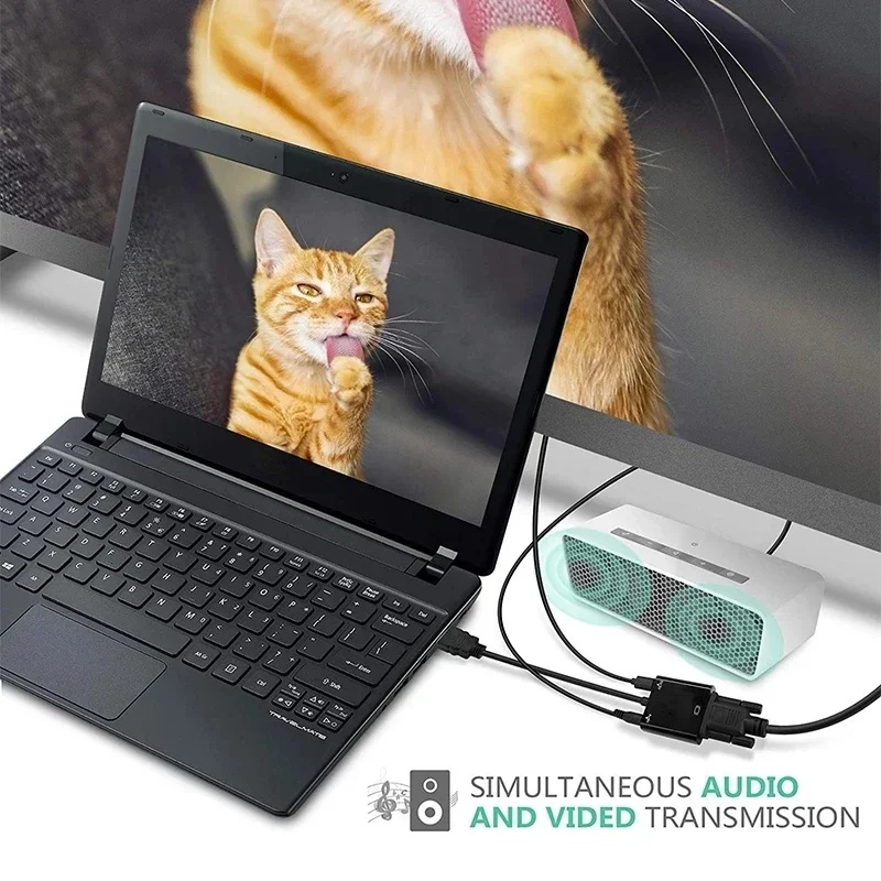 HD 1080P HDMI To VGA Cable Con - Hdmi Adapter Tablet review and price