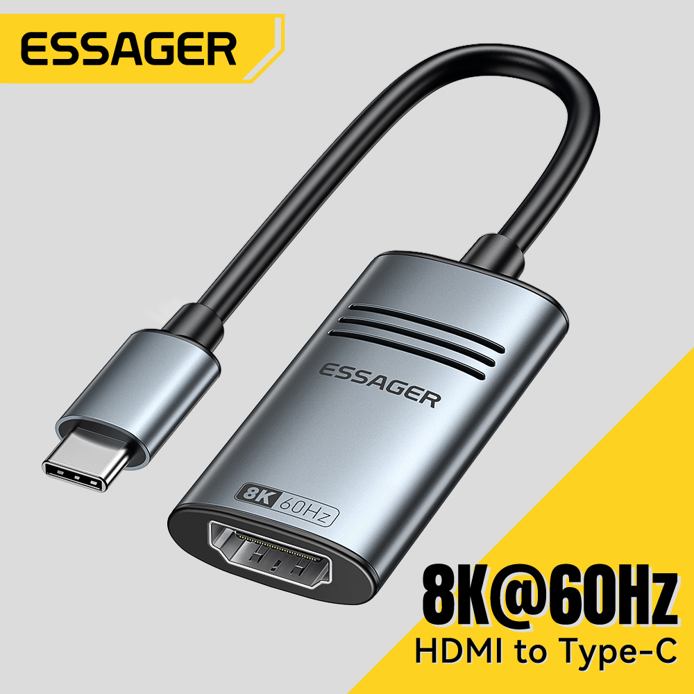 Essager HDMI To USB Type C Ada - Hdmi Adapter Tablet review and price