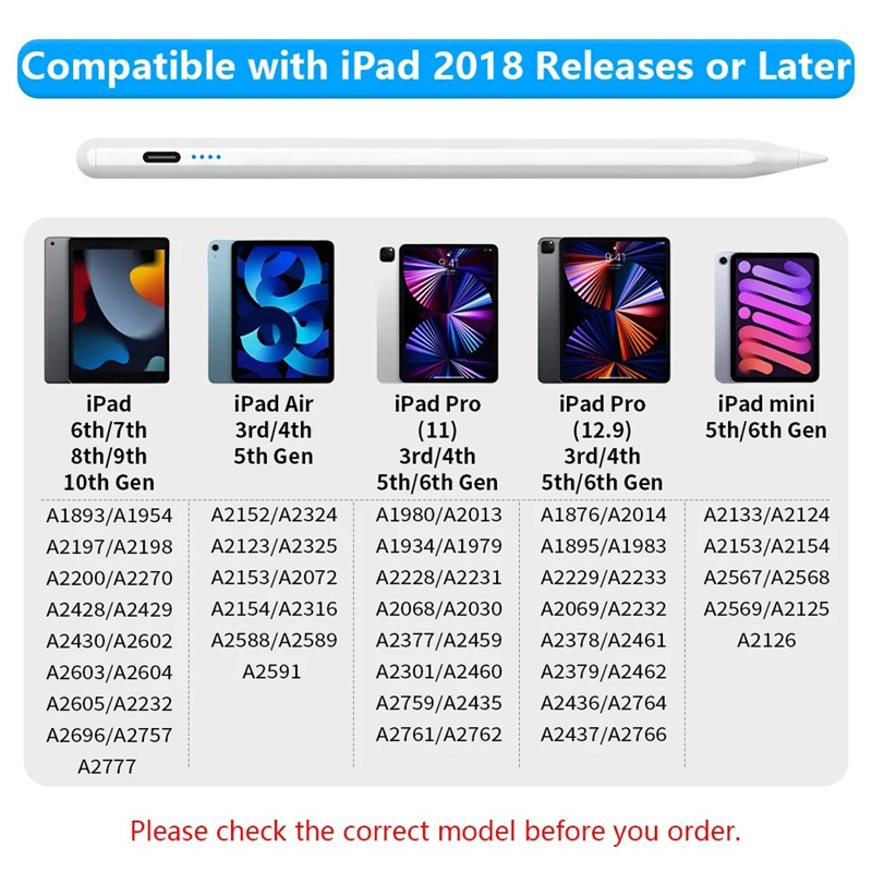 For Apple Pencil 2 iPad Pencil - Tablet Accessories Kids review and price
