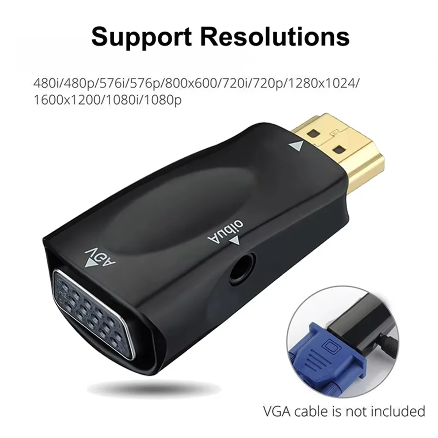 HDMI-compatible to VGA Cable C - Hdmi Adapter Tablet review and price